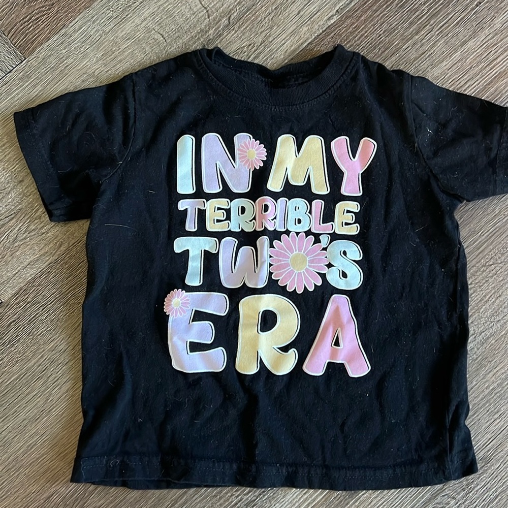 2 year old birthday shirt